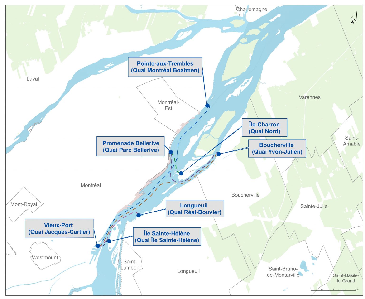 Tout savoir sur les 6 navettes fluviales Autorité régionale de