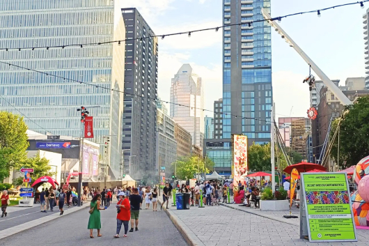 Festival au centre-ville  de Montréal: 4 bonnes raisons de choisir le transport collectif